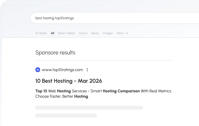10 Best Hosting - Mar 2026